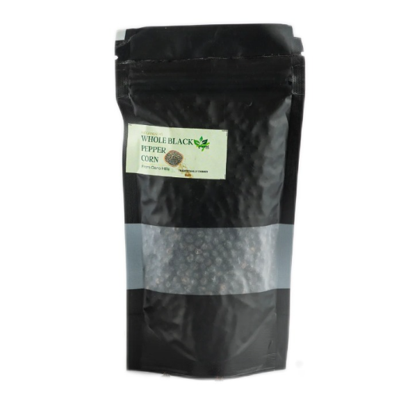 Whole Black Pepper Corn | 100% Natural from Garo Hills Meghalaya - 80 gm
