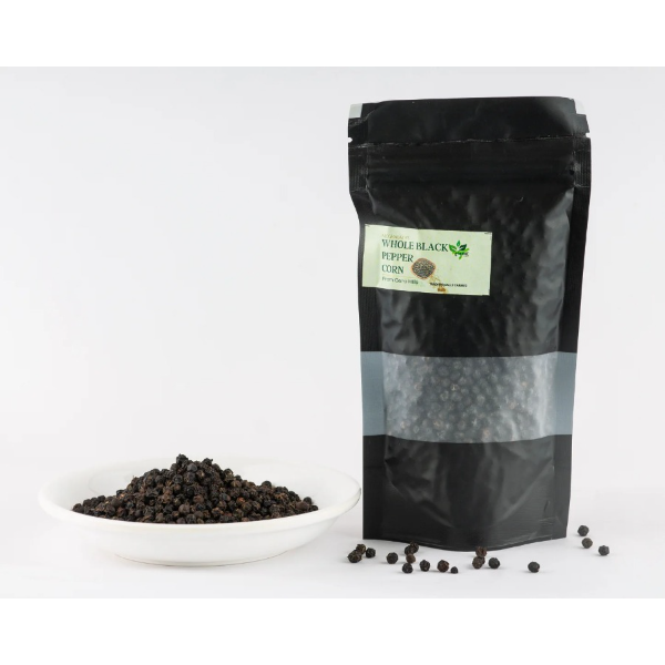 Whole Black Pepper Corn | 100% Natural from Garo Hills Meghalaya - 80 gm view 2