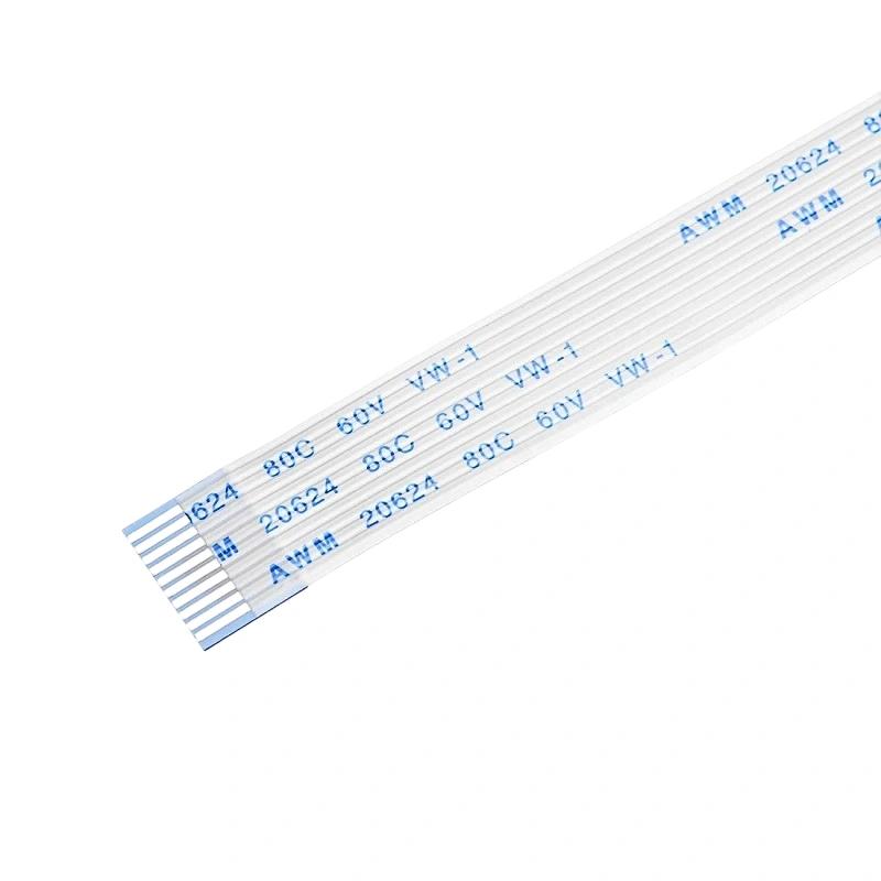 10 Pin 1mm Pitch 50mm Same Side Connection FFC Ribbon Flexible Flat Cable view 2