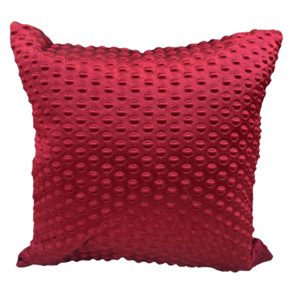 GOODVIBES Maroon Damask Woven 2 Square 1 Rectangle Cushion Cover and 1 Table Runner Combo Luxury Modern Pillow Cover for Sofa Living Room Bedroom |16X16 Inch I12X18Inch I12 X 59 Inch Table Runner view 2