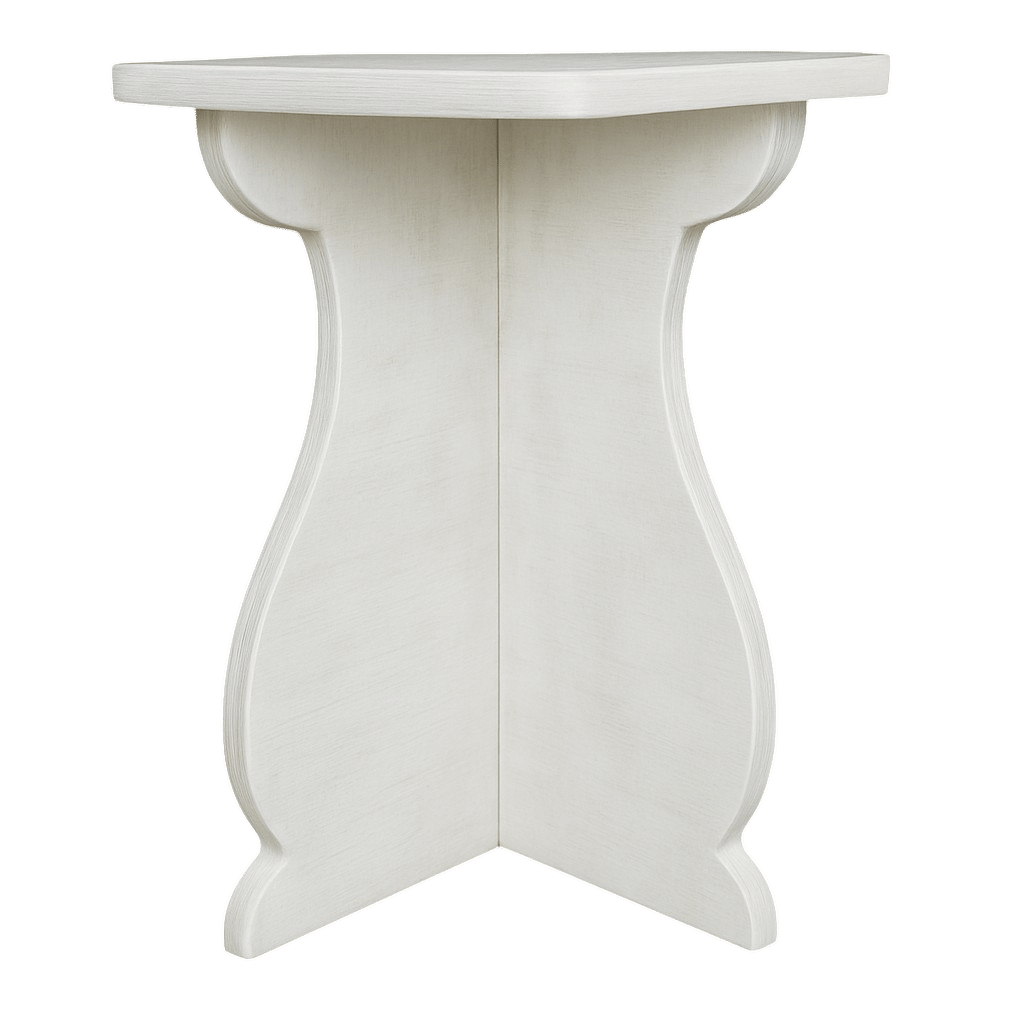 Portable Wooden Stool Medium Size view 2