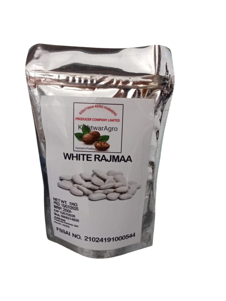 Kishtwar Agro White Rajma Beans