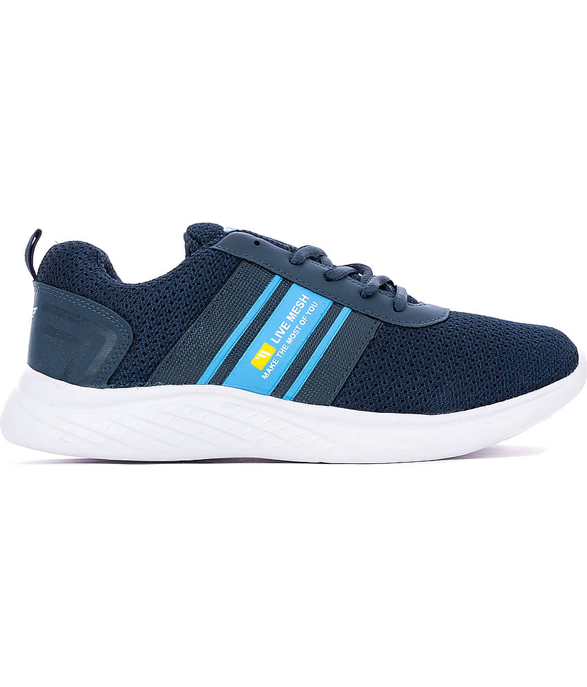 KHADIM - Navy Men's Sports Running Shoes view 2