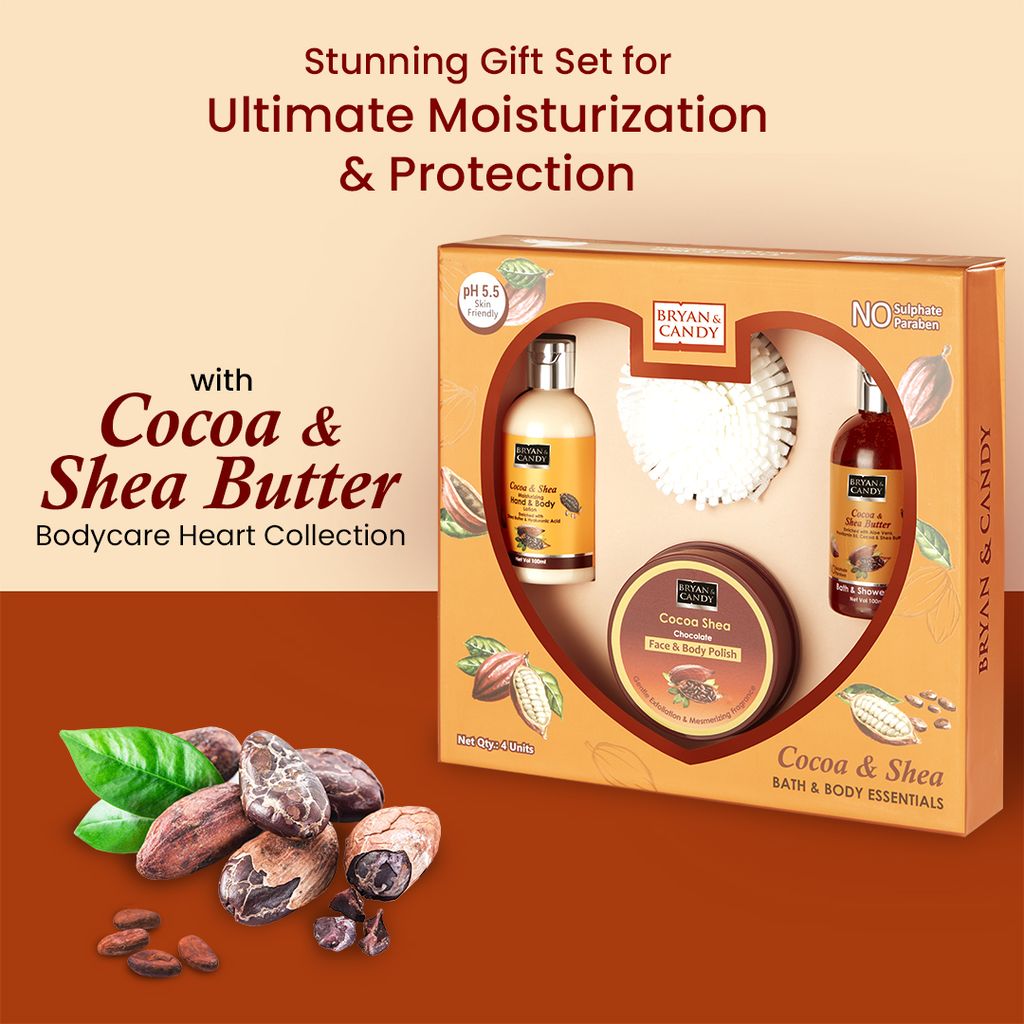 Bryan & Candy Cocoa White Heart Kit Combo Gift Set For Women And Men view 2