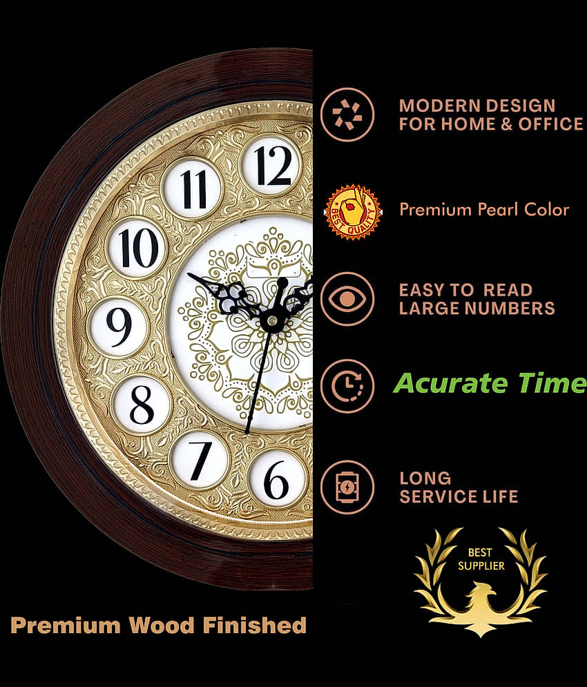 GrabBasket Circular Analog Wall Clock view 2