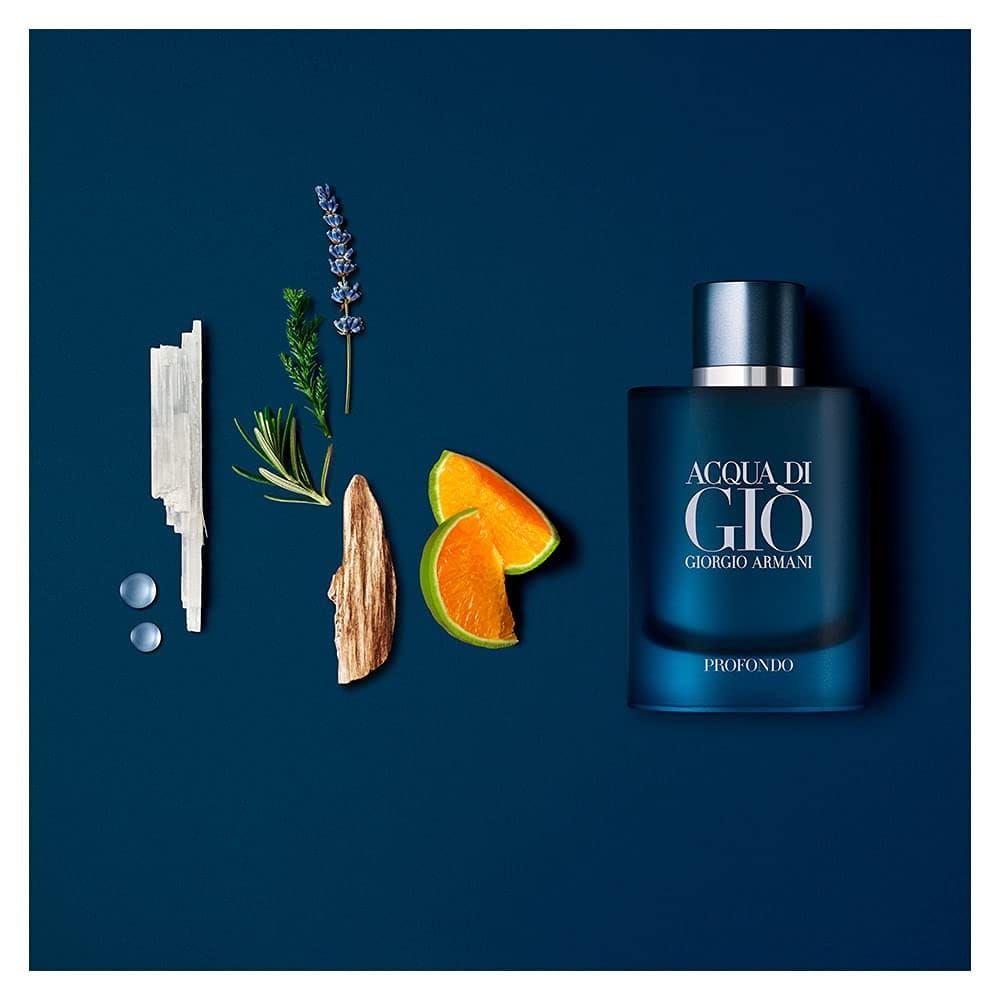 Giorgio Armani Acqua Di Giò Profondo Eau De Parfum 125ml – Fresh Aquatic Aromatic Perfume For Men view 2