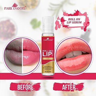PARK DANIEL Premium Beetroot Roll On Lip Serum, - Advanced Brightening & Lightening Formula for Soft, Moisturised Lips With Glossy & Shine(10 ml) Fruity (Pack of: 1, 10 g) view 2