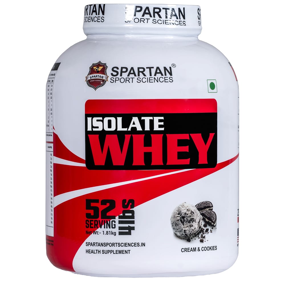 SPARTAN SPORT SCIENCES Isolate Whey Protein Powder Supplement with 28g Protein, 13g EAA, 6g BCAA, 4g Glutamic Acid for Men & Women view 2