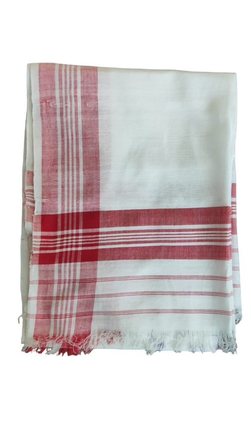 TRADITIONAL ASSAMESE HANDWOVEN SMALL GAMOSA