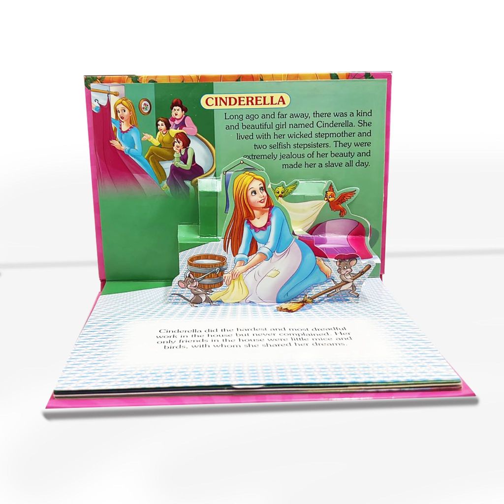 Pop-up Fairy Tales- Cinderella [Hardcover] Dreamland Publications view 2