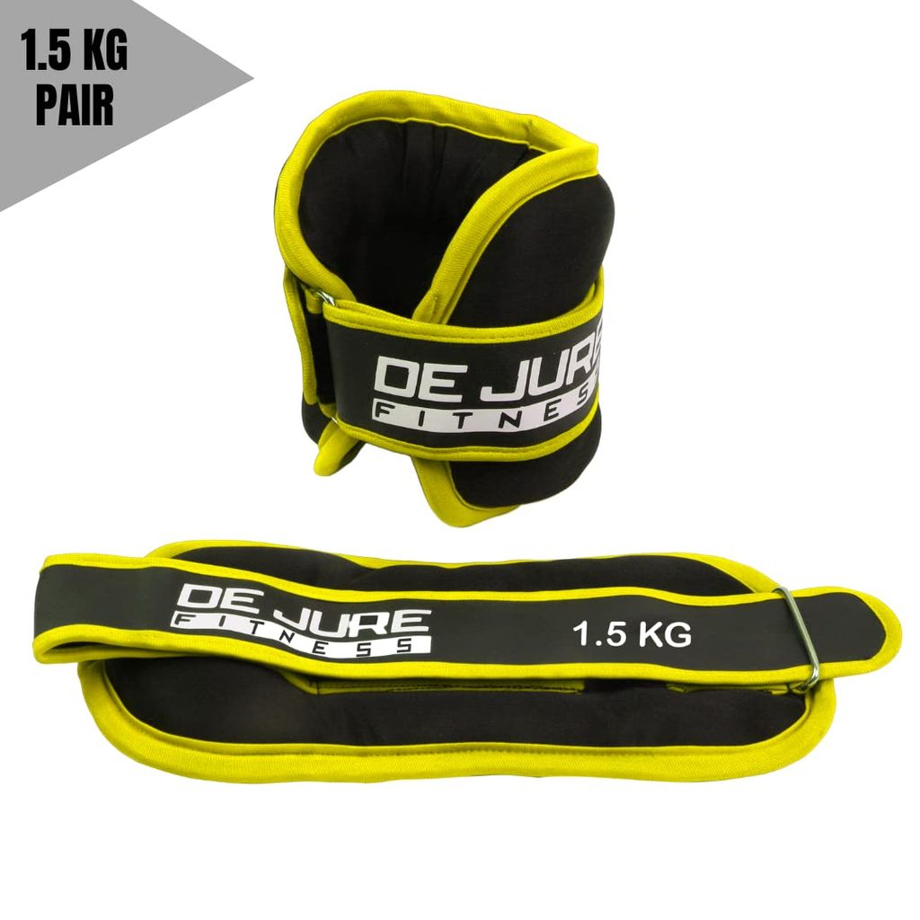 DE JURE FITNESS Ankle & Wrist Weight Set, Adjustable Strap view 2