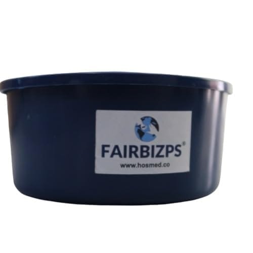 FAIRBIZPS Spitting Mug Spit Box Plastic Spit Mug Leakproof Spitton Mug with Lid Sputum Plastic Cover (300ml) Blue view 2