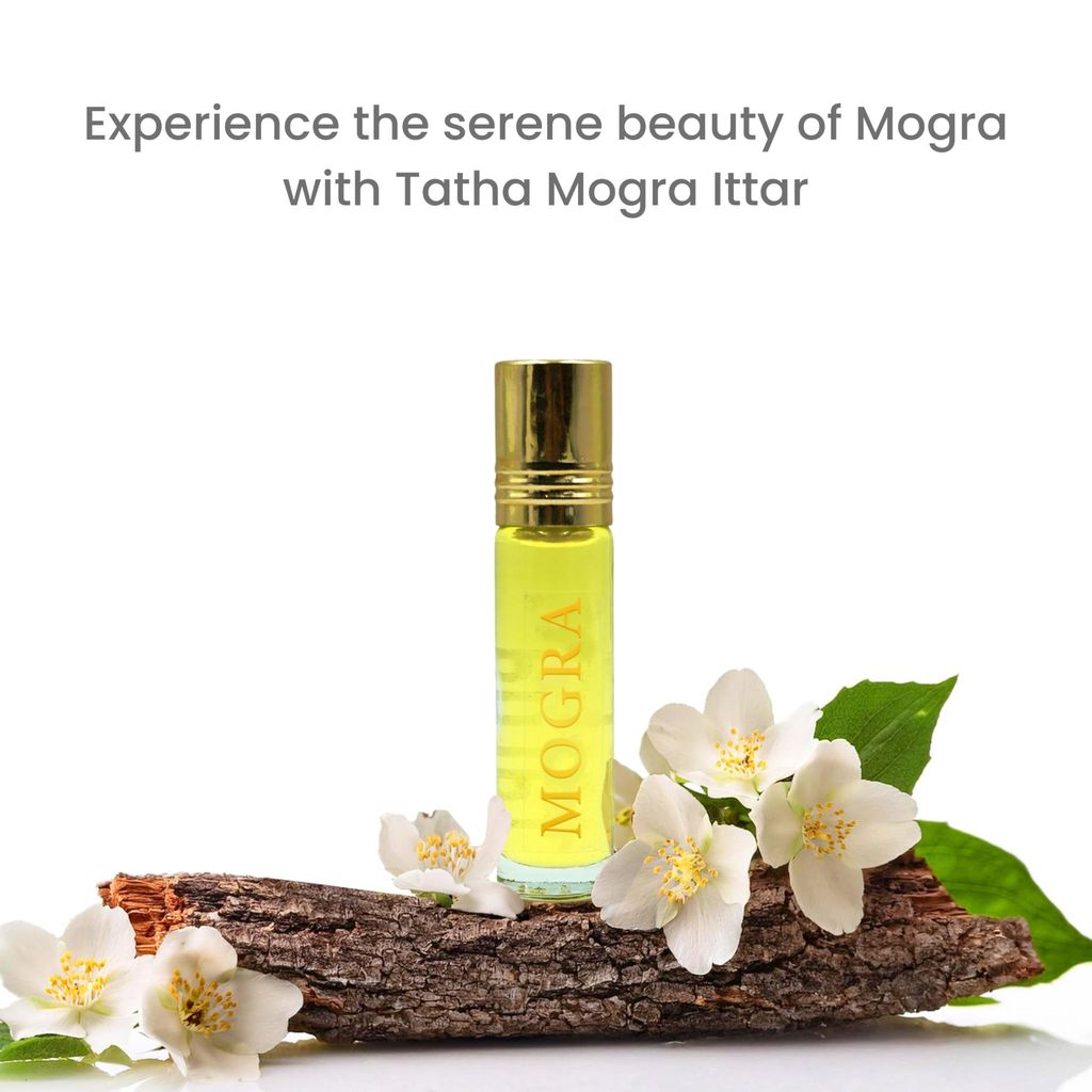 Tatha Mogra Attar 10ml | Long-Lasting Calming Aroma | Pure Mogra Ittar | Perfect for Daily Use & Gifting view 2