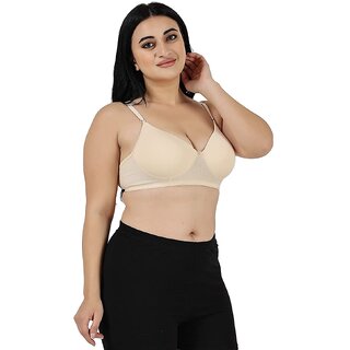 Loving Care Women T-Shirt Lightly Padded Bra (Skin) view 2