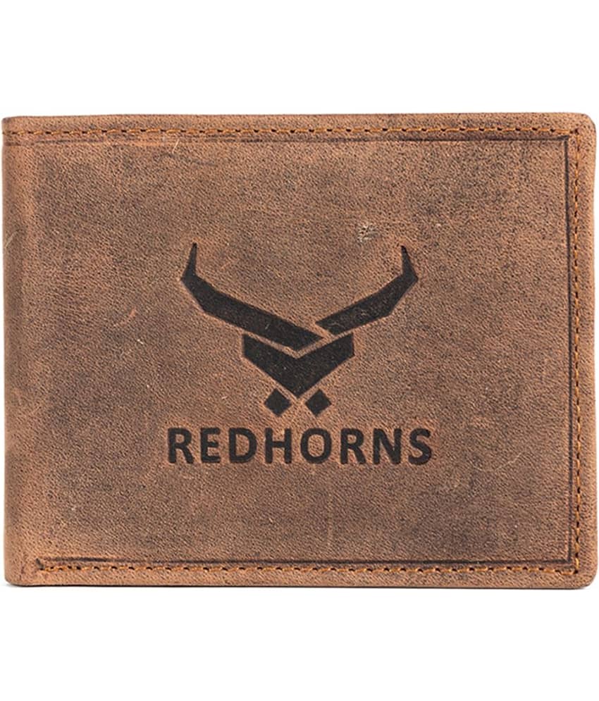 REDHORNS - Leather Men's Card Holder ( Pack of 1 )