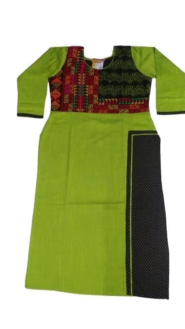 Women's Kurti Green view 2