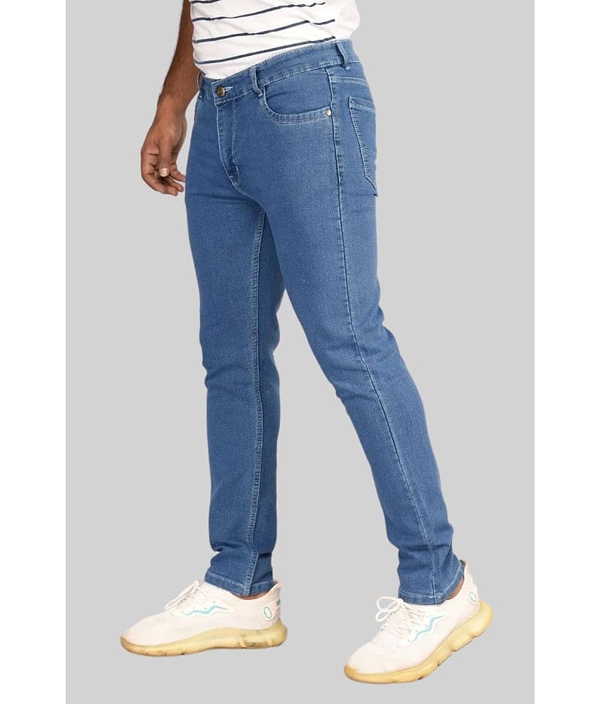 Aflash - Light Grey Denim Slim Fit Men's Jeans ( Pack of 1 ) view 2