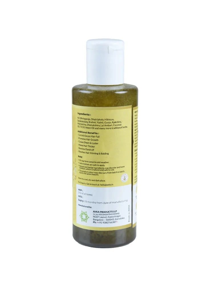AVKA Althia Hair Oil - 100% Pure & Natural Hair Oil view 2