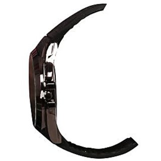 Men Round Dial Black Belt Boys Analog Nice Watches view 2