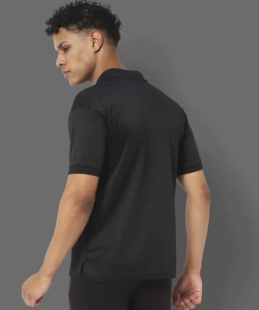 Swift Dry Polo Tee (Black) view 2