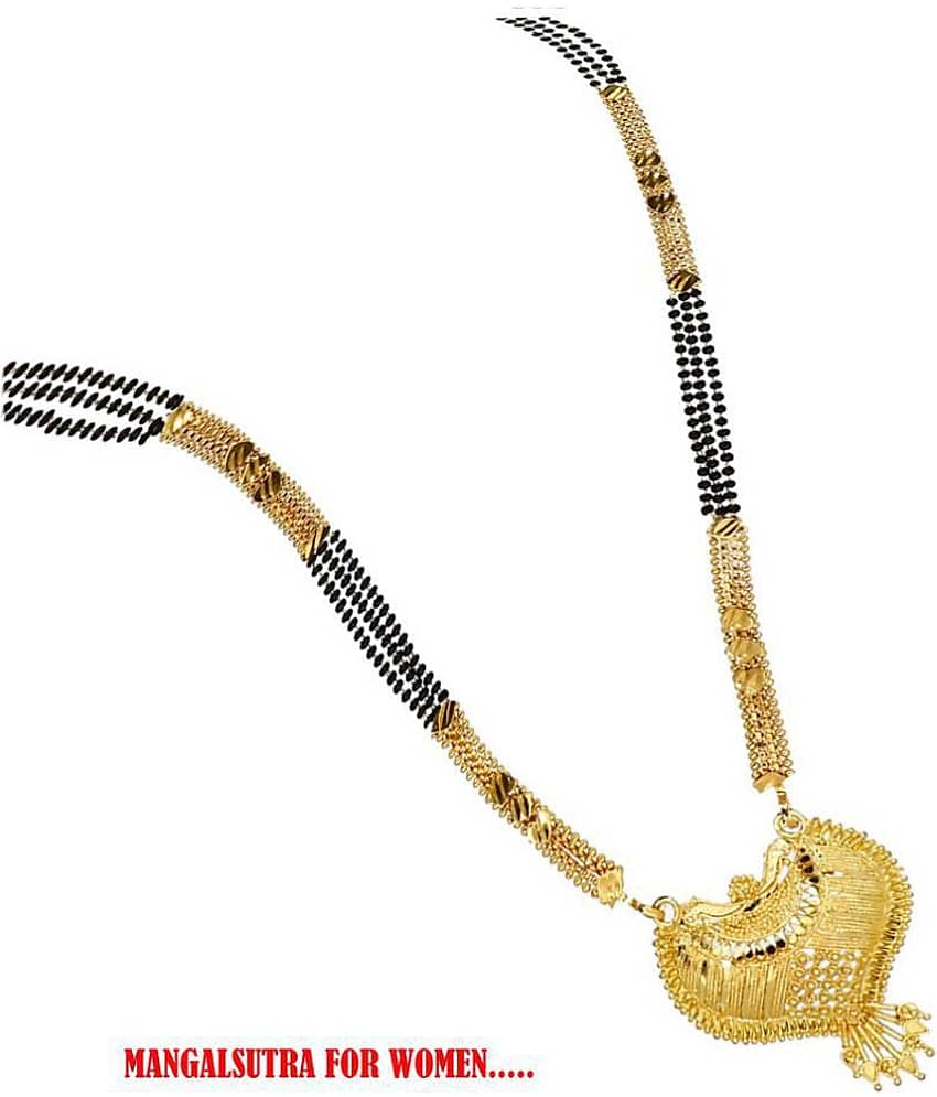 Shankhraj Mall Gold Plated Letest & Designer Mangalsutra For Women-100249 view 2