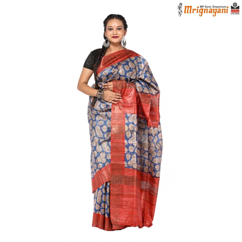 HANDLOOM KOSA SAREE WITH BLOUSE (SKU - 1ST506230522, SAREE - 1181) view 2