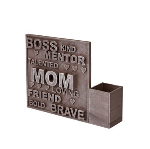 Mothers Day Pink 3D Customized Pen Stand Ek5309 view 2