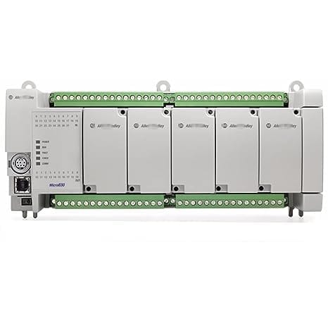 Allen Bradley 2080-LC50-48QWB Micro 850 48 Point Programmable Controllers PLC CPU - 28 Inputs, 20 Outputs, Relay, For Use With Micro800 Series, Ethernet, USB Networking view 2