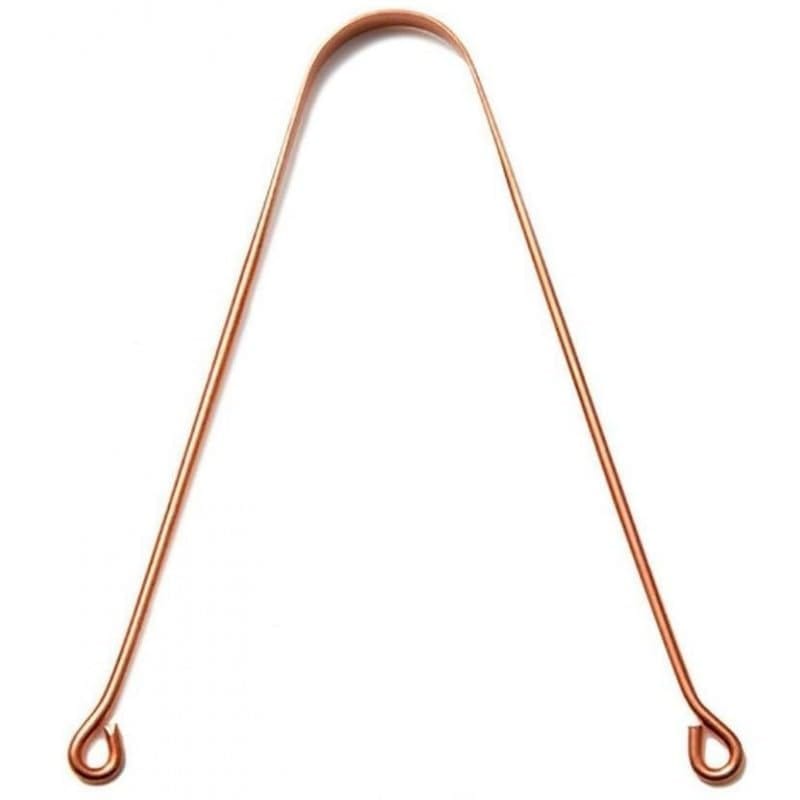 Tanman Organic Copper Tongue Cleaners for Fresh Breath & Oral Hygiene view 2