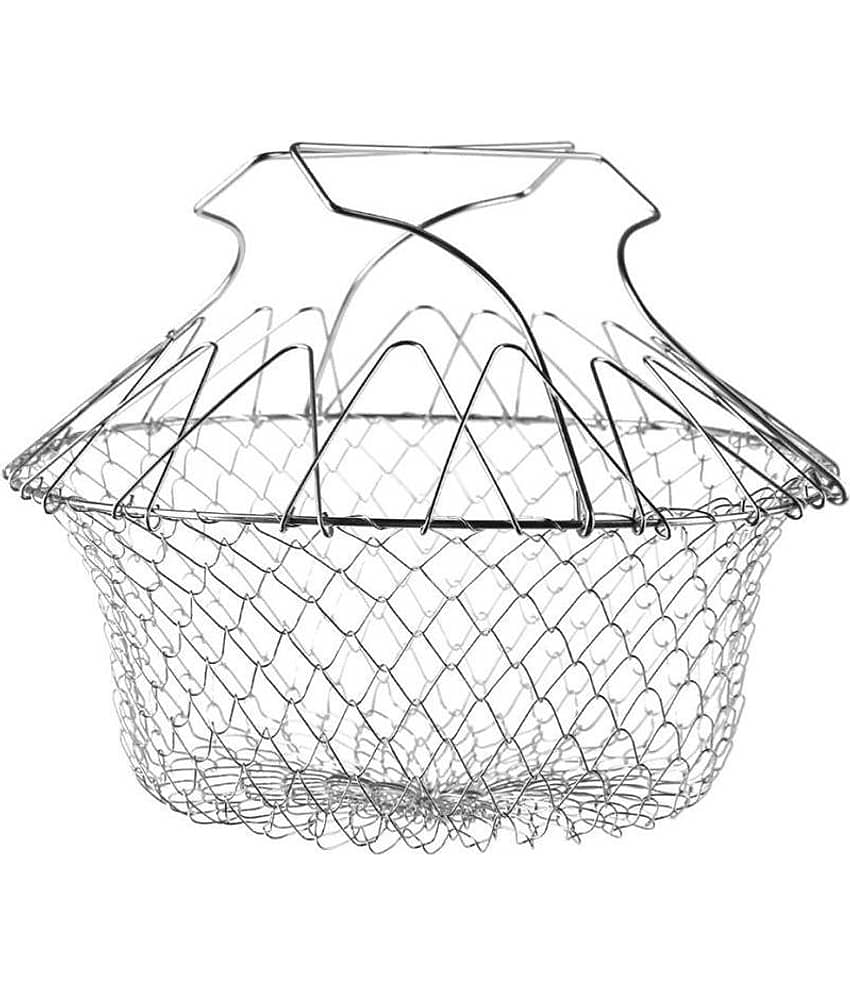 Hi-lee Chef Basket Cooker Strainer 12 In 1 Kitchen Tool Cooks Net - Flexible Kitchen Helper Kitchen Tool view 2