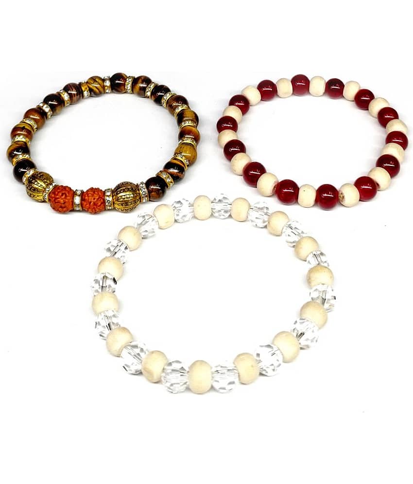 DAIVYA WELLNESS - Multicolor Bracelet ( Pack of 3 ) view 2