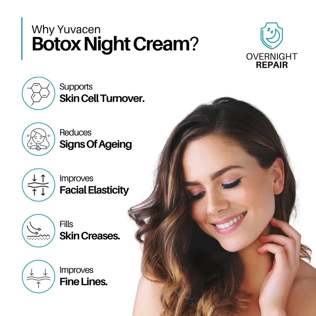 Yuvacen Botox Night Cream | For Anti-Aging Skin view 2