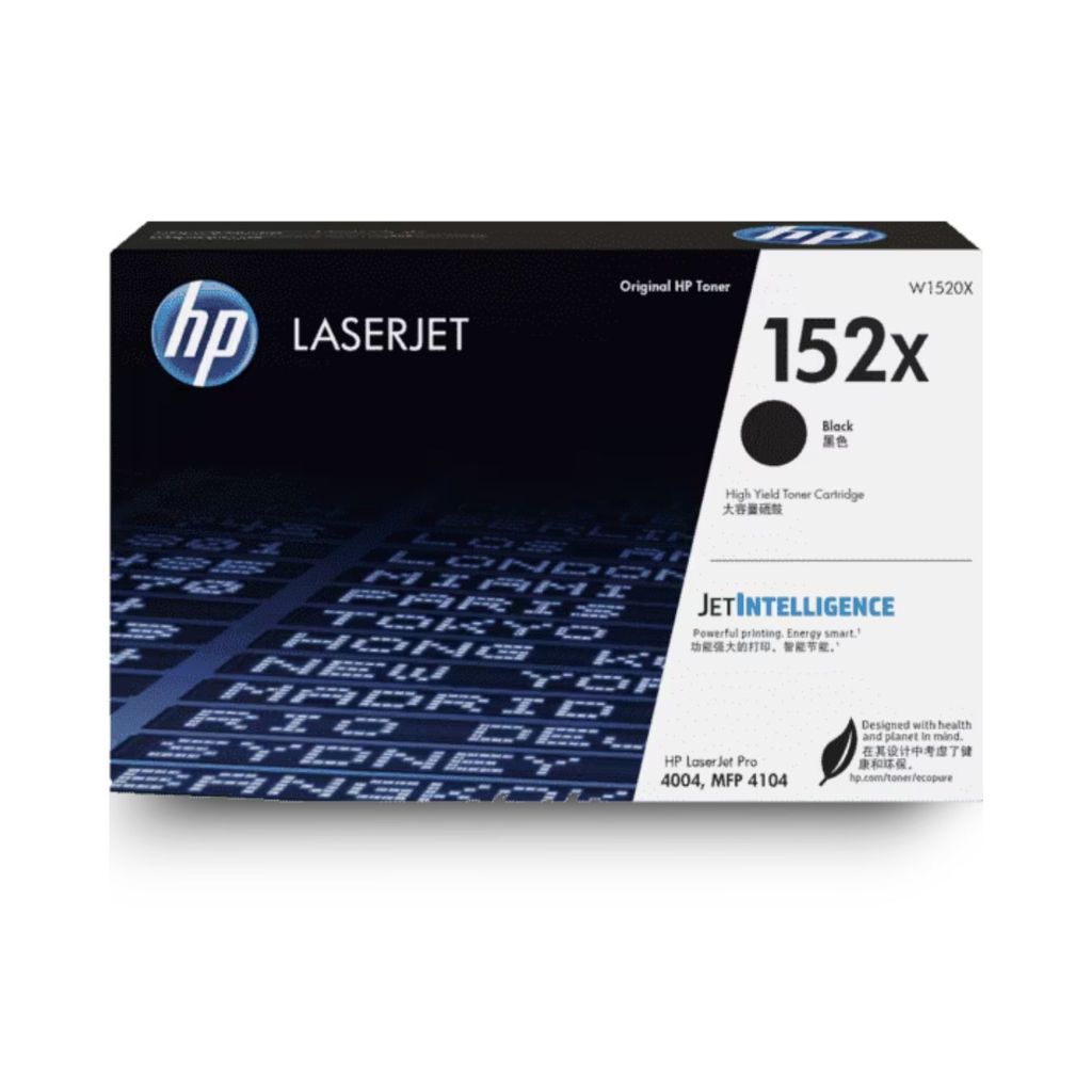 HP 152X Black Original LaserJet Toner Cartridge (W1520X) view 2