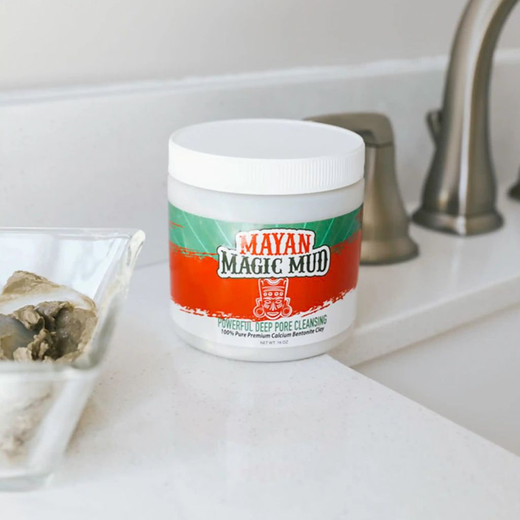 Mayan Magic Mud Powerful deep Pore Cleansing Clay for men & women - 16 oz Cleanser view 2