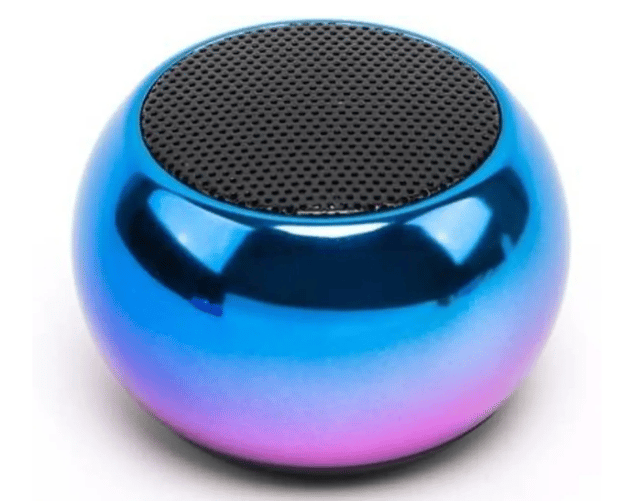 Mini Multi Speaker KV-99 Bluetooth Metal Body 10W Bluetooth Laptop/Desktop Speaker (Multicolor, 2.0 Channel)