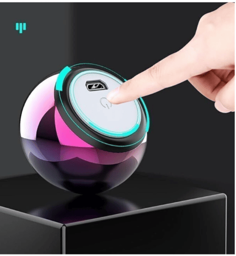 Mini Multi Speaker KV-99 Bluetooth Metal Body 10W Bluetooth Laptop/Desktop Speaker (Multicolor, 2.0 Channel) view 2