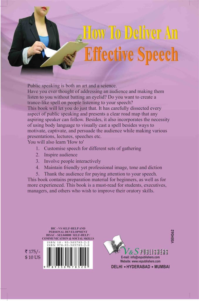 How to Deliver an Effective Speech view 2