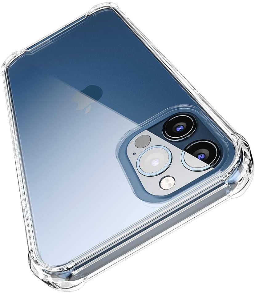 Memumi Crystal Series Thin Fit Hard Back Cover for Apple iPhone 12 Pro Max - Trans White (6.7") view 2