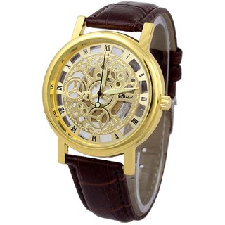 Star Analogue Gold Dial Mens Watch view 2