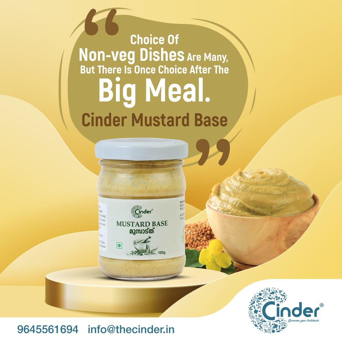 CINDER MUSTARD BASE 100GRM - READY TO EAT view 2