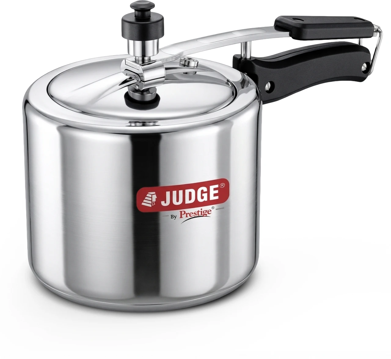 Judge By PrestigeACE Induction Base|Long Lasting Pressure Regulator|Easy Grip handle 2 L Induction Bottom Pressure Cooker (Stainless Steel)