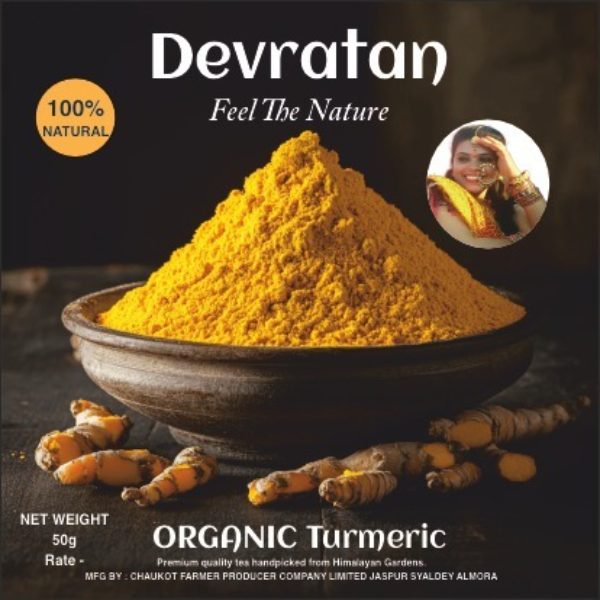 Organic Turmeri (Haldi) - 50 gm