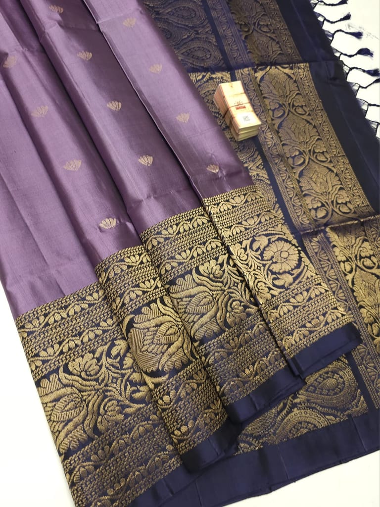 Kanchipuram pure soft silk saree