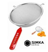 Stainless Steel Soup & Juice Strainer for Kitchen use/Food Strainers/Steel Juicer Strainer (Combo Pack Of 3) view 2