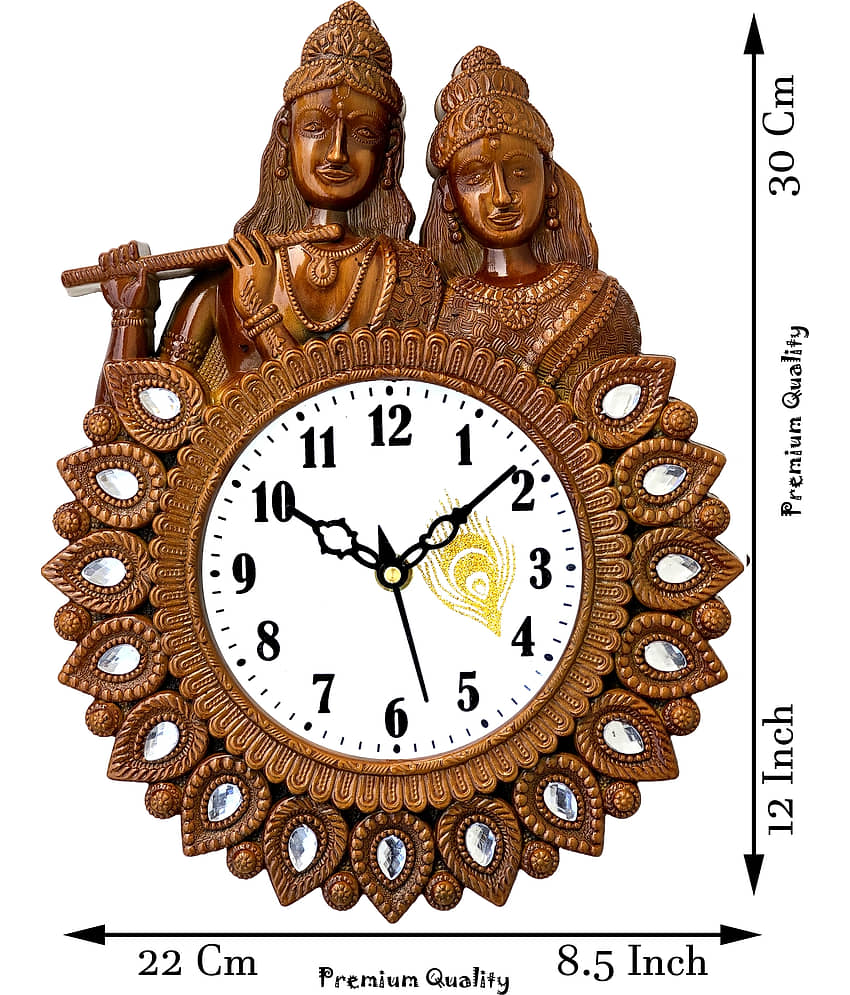 GrabBasket Assymetric Analog Wall Clock view 2