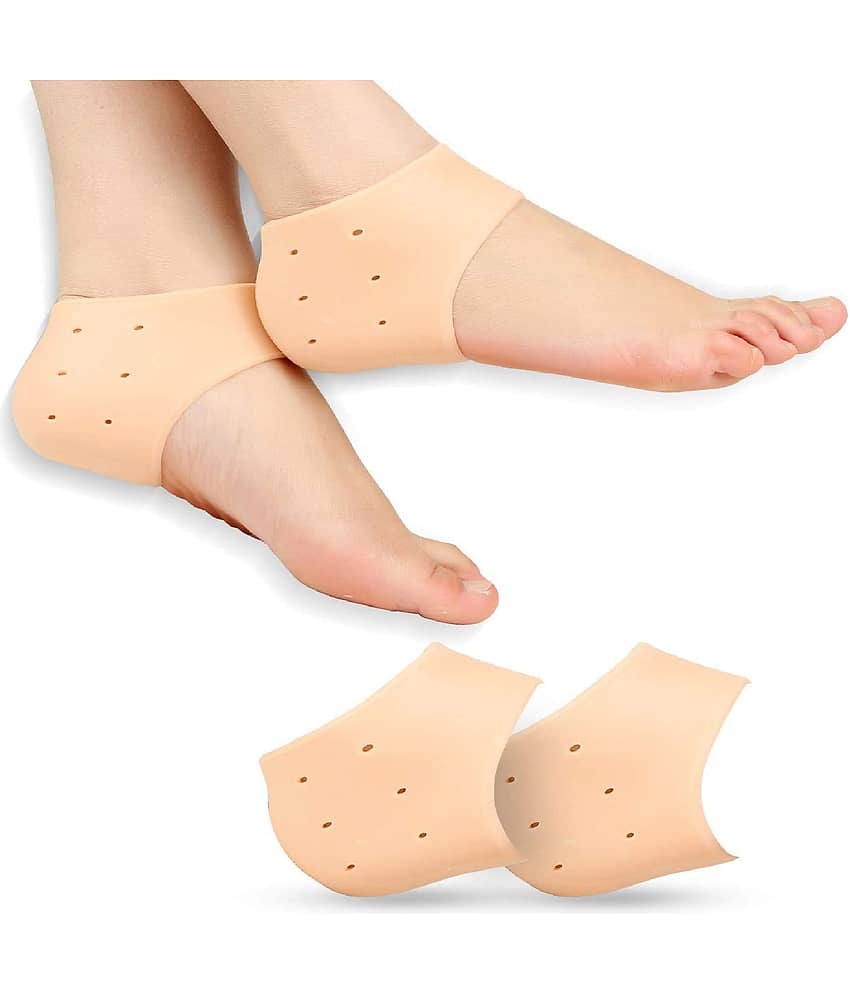 Purastep Foot Protector ( Free Size - Size ) Beige - Pack of 1