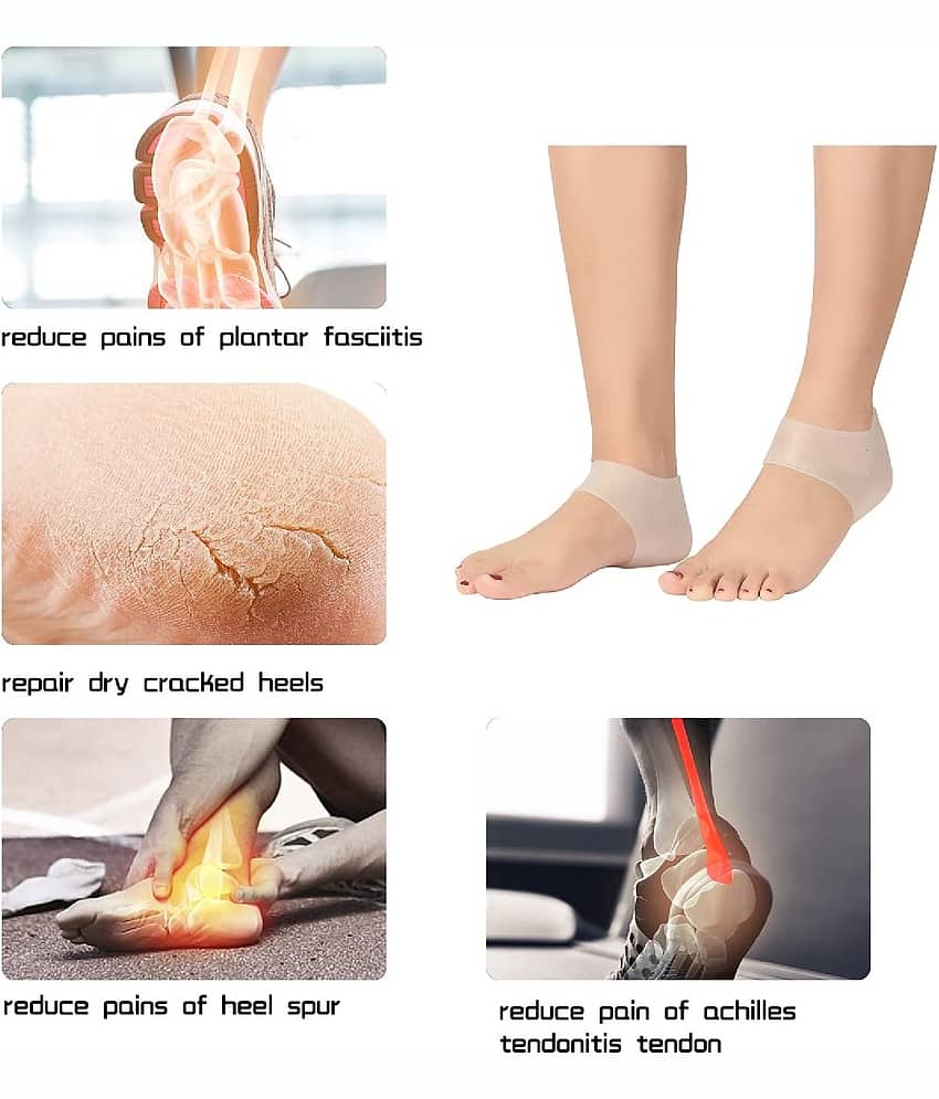 Purastep Foot Protector ( Free Size - Size ) Beige - Pack of 1 view 2