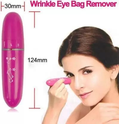 Flying monk Personal Mini Handy massager Full Body Massager Wrinkle Eye Bag Remover Massager (Pink) Mini 208 Face Massager for Women Massager (Pink) view 2