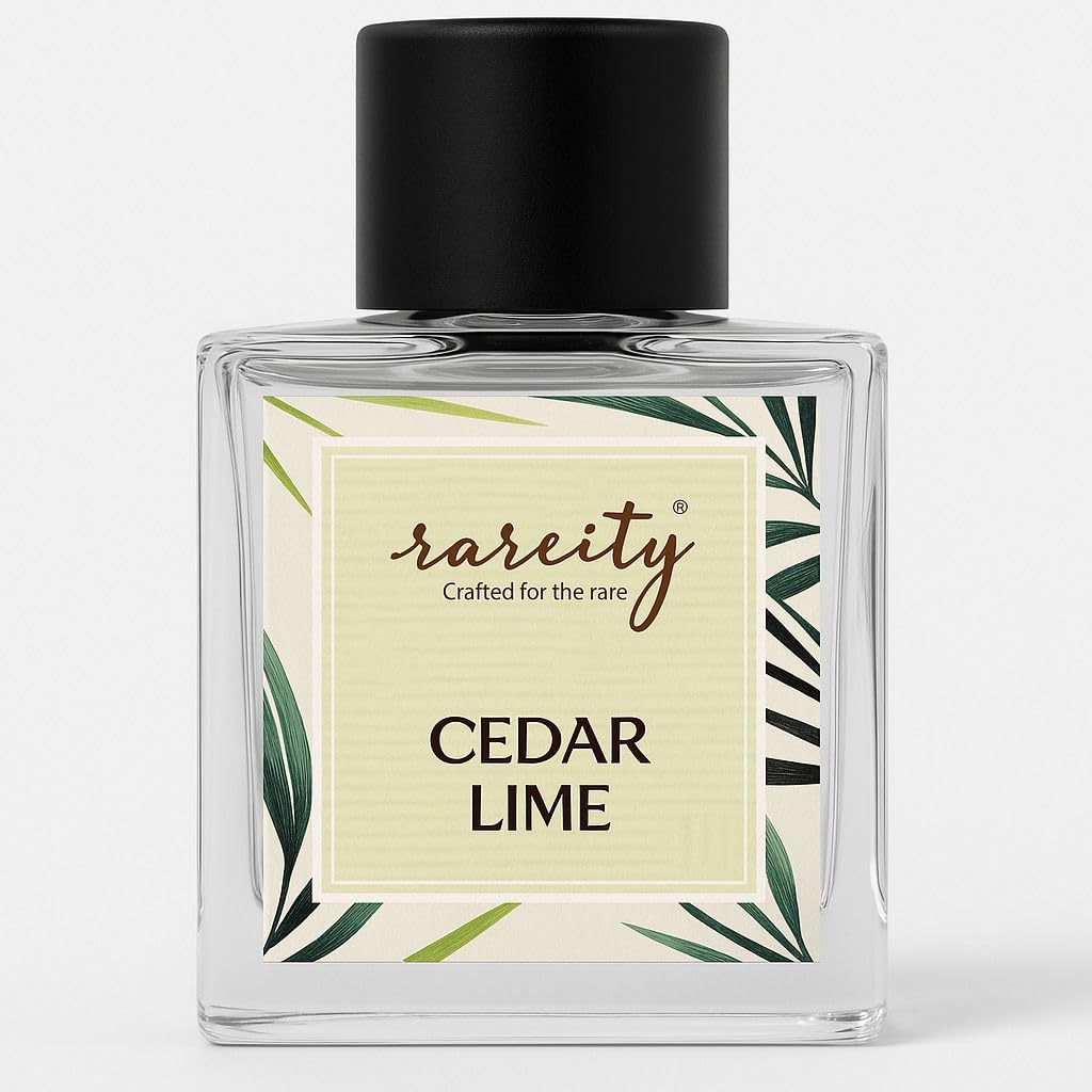 Rareity Cedar Lime Eau De Parfum with Handmade 2 Rakhi Gift Combo | Premium Raksha Bandhan Gift Set for Brother & Sister | Long Lasting Perfume | Ready-to-Gift Box view 2