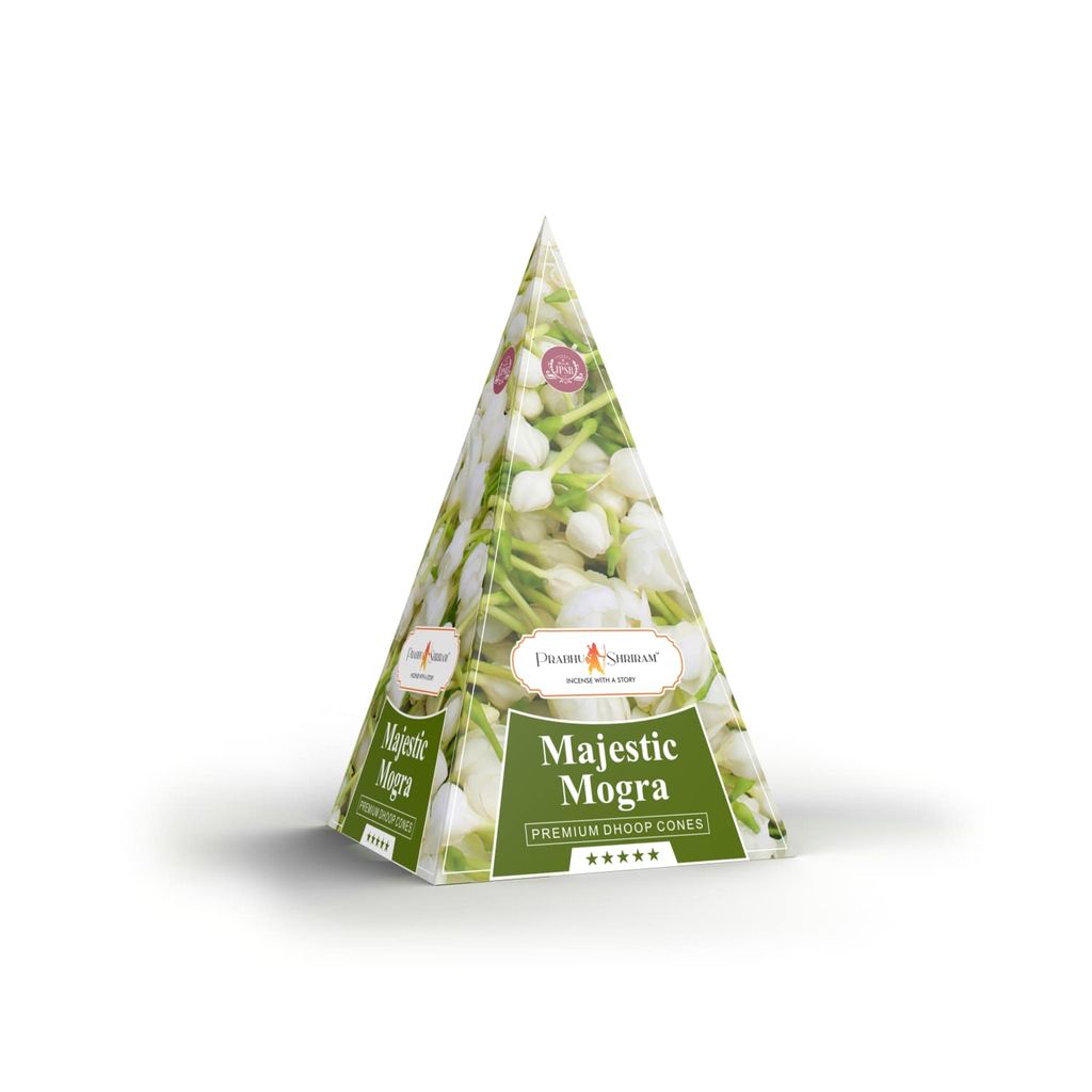 JPSR Majestic Mogra Premium Incense Cones view 2